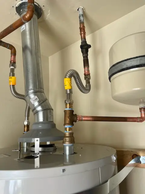 Water heater installation and plumbing repair in Greentown